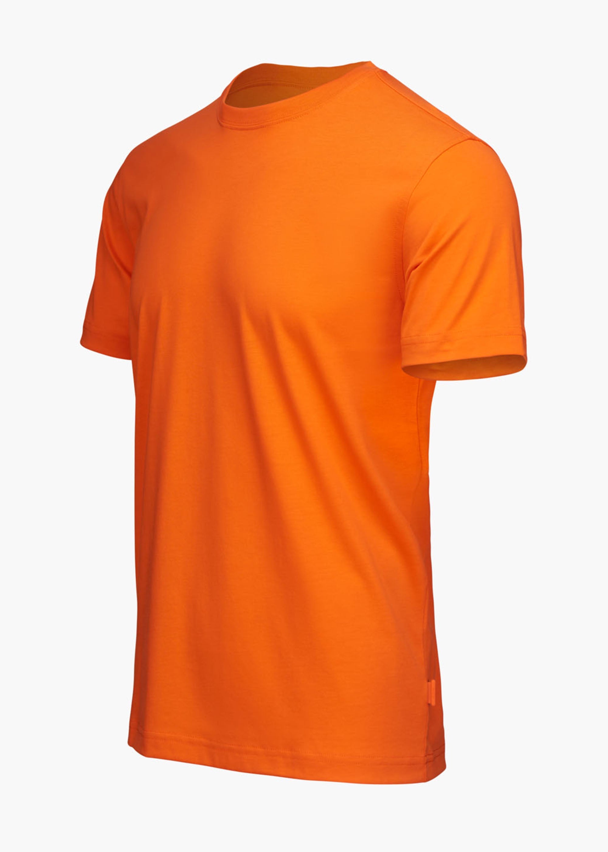Aksla T Shirt - background::white,variant::SWIMS Orange