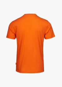 Aksla T Shirt - background::white,variant::SWIMS Orange