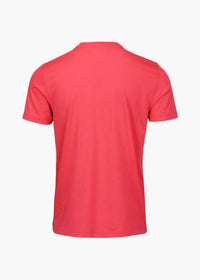 Ravello Graphic T Shirt - background::white,variant::Campari