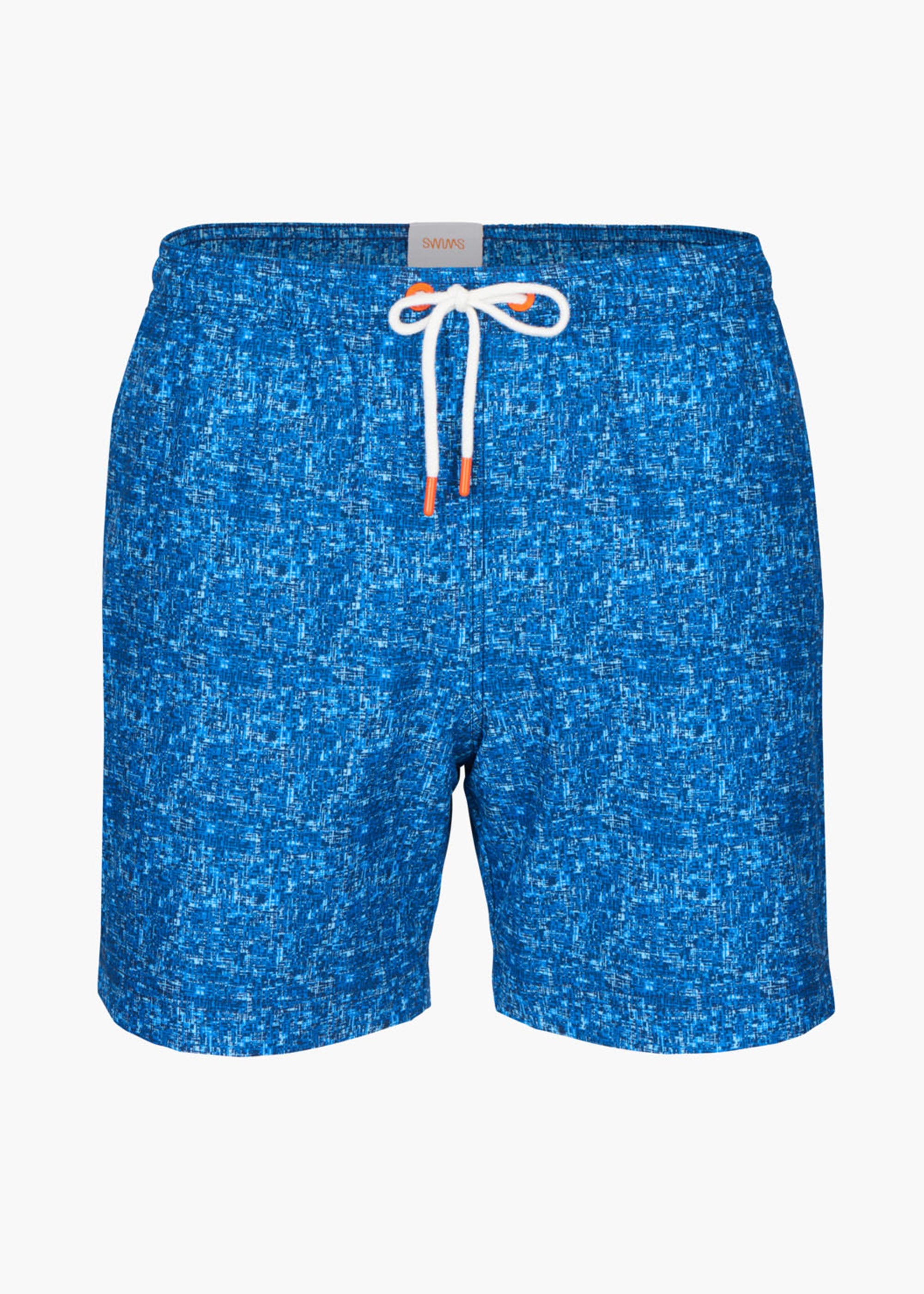 Sol Swim Short (6 ½” inseam) - background::white,variant::Ponza Ensign Blue